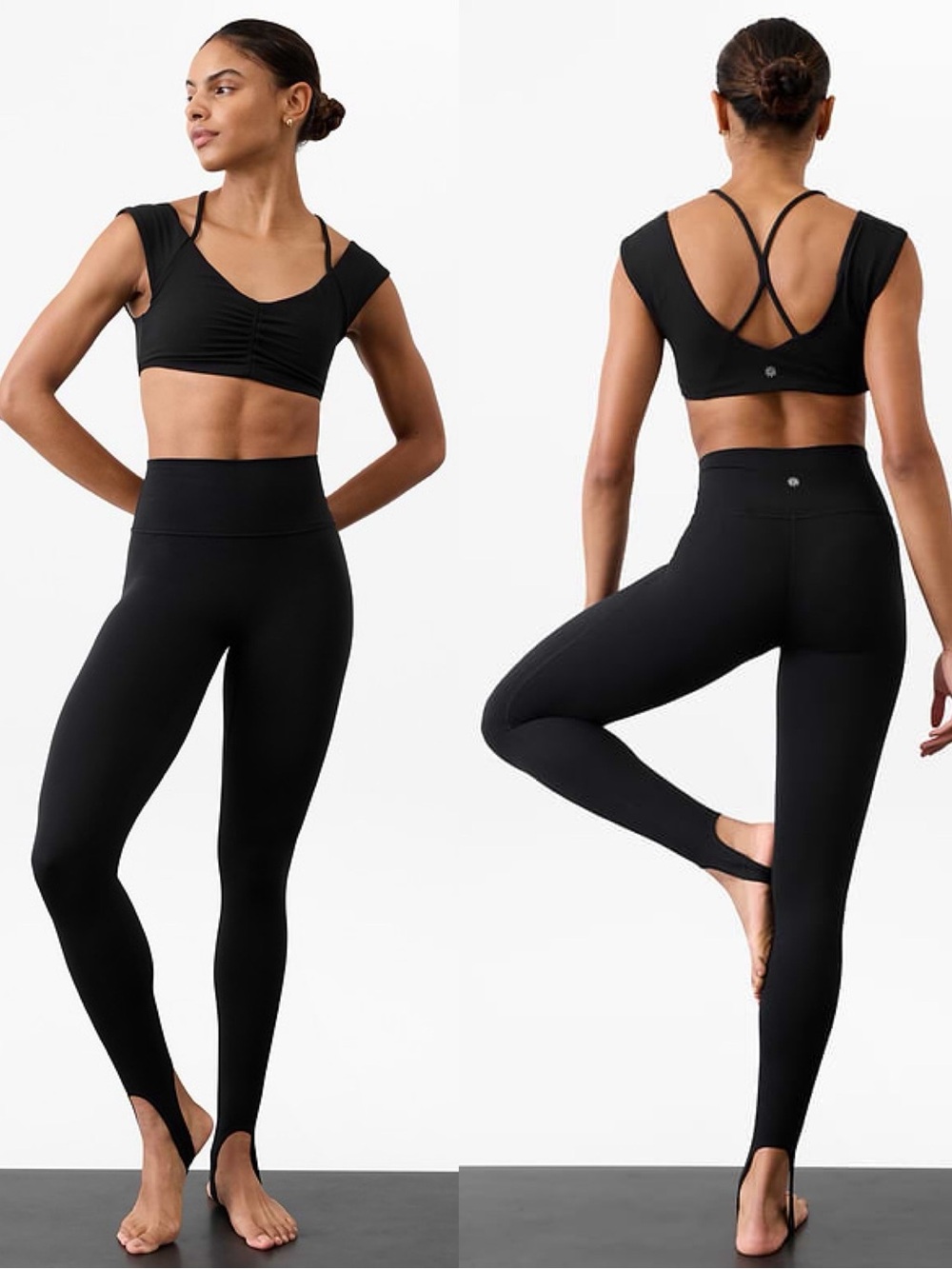 Athleta Transcend Strirrup Tight size medium - Picture 1 of 5